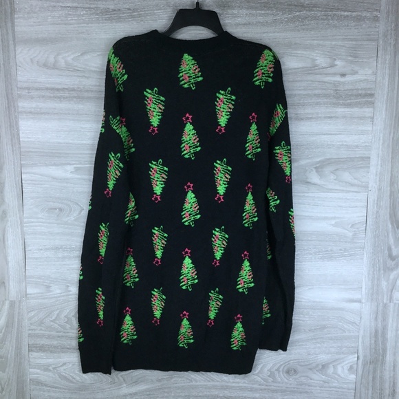 The Rail 1901 Longline Christmas Tree Sweater - Picture 6 of 6